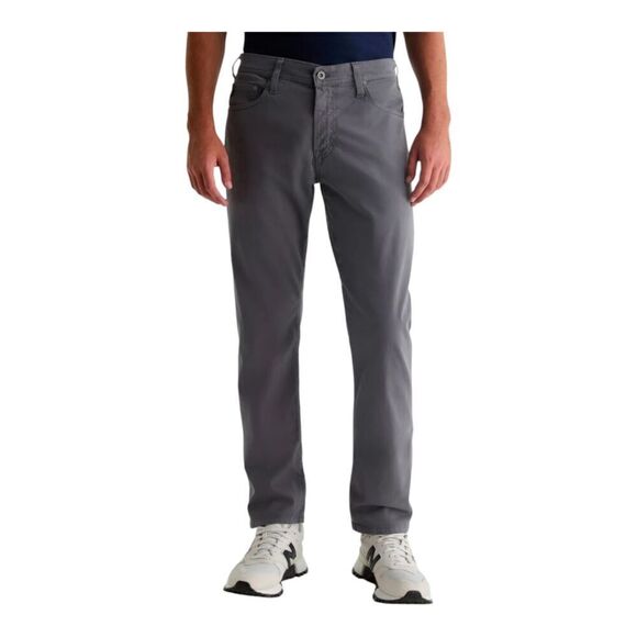 Adriano Goldschmied AG Gray Graduate SUD Sueded Tailored Leg Jean Pants, 38 - Picture 2 of 14